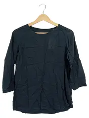 Vorschaubild 1 von Damen Langarmshirt Gr. 34/XS Schwarz Basic