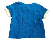 Vorschaubild 4 von Baby T-Shirt Kinder Gr. 74 6-12 Monate Blau Gelb Baumwolle Logo