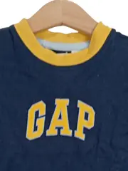 Vorschaubild 3 von Baby T-Shirt Kinder Gr. 74 6-12 Monate Blau Gelb Baumwolle Logo