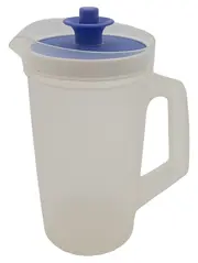 Vorschaubild 1 von Krug 2L Kunststoff transparent blau Deckel Kühlschrankkrug