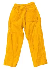 Vorschaubild 4 von Kinder Stoffhose Musselin Casual Gelb Gr. 104 Baumwolle Freizeit