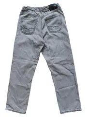 Vorschaubild 2 von Relaxed Fit Jeans Kinder Grau Gr. 158 Uni Logo Baumwolle