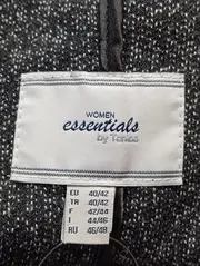 Vorschaubild 3 von Strickjacke Damen Grau Meliert Gr. 40;M Casual