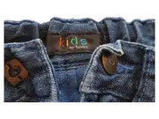 Vorschaubild 3 von Kids Jeans Regular Fit Kinder Blau Gr. 98/104 Baumwolle