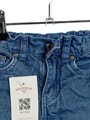 Vorschaubild 2 von Kids Jeans Regular Fit Kinder Blau Gr. 98/104 Baumwolle