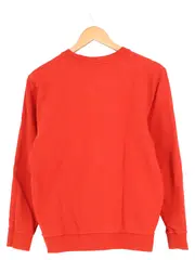 Vorschaubild 2 von Damen Sweatshirt Gr. 36/S Rot Basic Casual Langarm Baumwolle