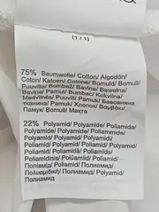 Vorschaubild 4 von Damen Bluse Gr. 38/M Weiß Streetwear mit Applikation