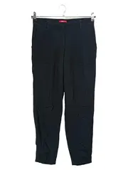 Vorschaubild 1 von Damen Stoffhose Gr. 34 Schwarz Klassisch Elegant