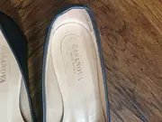 Vorschaubild 3 von Ballerinas Damen Schuhe Gr. 37 Blau Klassisch mit Schleife