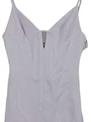 Vorschaubild 3 von Damen Trägerkleid Bustier Optik Lila Gr. S/36 Cocktailkleid