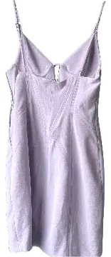 Vorschaubild 2 von Damen Trägerkleid Bustier Optik Lila Gr. S/36 Cocktailkleid