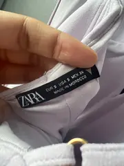 Vorschaubild 4 von Damen Trägerkleid Bustier Optik Lila Gr. S/36 Cocktailkleid