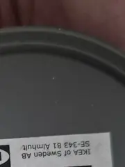 Vorschaubild 3 von Übertopf Pflanztopf Grau Charmant Metall Lochmuster 12x9cm