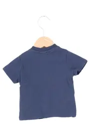 Vorschaubild 2 von Kinder T-Shirt Gr. 62 Blau mit Schriftzug My Dad is my Hero