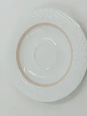 Vorschaubild 5 von Leonard Paris Untertasse Estoril Weiß Gold 16 cm Porzellan
