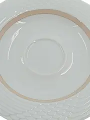 Vorschaubild 3 von Leonard Paris Untertasse Estoril Weiß Gold 16 cm Porzellan