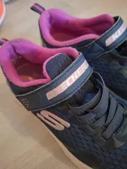 Vorschaubild 2 von Sneaker Mädchen Gr. 36 Blau Pink Klettverschluss Sportschuhe