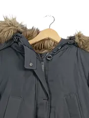 Vorschaubild 2 von Herren Parka Winterjacke Grau Gr. XL Fellkapuze
