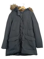 Vorschaubild 1 von Herren Parka Winterjacke Grau Gr. XL Fellkapuze