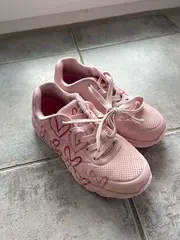 Vorschaubild 5 von Mädchen Sneaker Low Herz-Print Rosa Gr. 36 Memory Foam