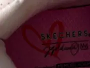 Vorschaubild 4 von Mädchen Sneaker Low Herz-Print Rosa Gr. 36 Memory Foam