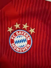 Vorschaubild 2 von FC Bayern München Trikot Kinder Gr. S/128 Rot 2018/19