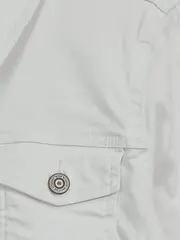 Vorschaubild 4 von Damen Jeansjacke Gr. 40/L Weiß Casual