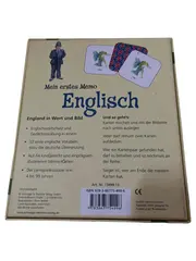 Vorschaubild 2 von Mein erstes Memo Englisch Kinderspiel Vokabeln 64 Karten