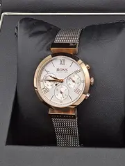 Vorschaubild 3 von Damenuhr Armbanduhr Edelstahl Gold Silber Elegant