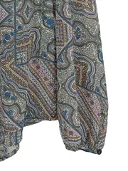 Vorschaubild 3 von Damen Bluse 42 XL Mehrfarbig Paisley Print Casual Langarm