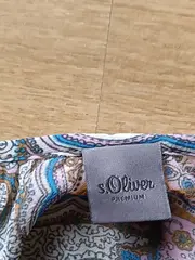 Vorschaubild 5 von Damen Bluse 42 XL Mehrfarbig Paisley Print Casual Langarm