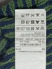 Vorschaubild 4 von Kinder Strickjacke Gr. 68 Mehrfarbig Gestreift