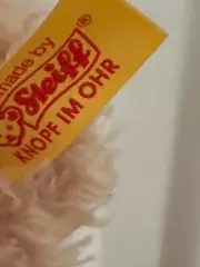Vorschaubild 3 von Teddybär Fynn Kuscheltier Beige 20 cm Klassisch Knopf im Ohr