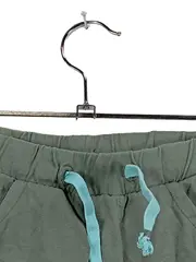 Vorschaubild 3 von Shorts Kinder Gr. 122 Grün Baumwolle Kordelzug
