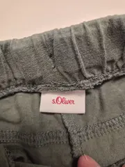 Vorschaubild 6 von Shorts Kinder Gr. 122 Grün Baumwolle Kordelzug