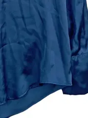 Vorschaubild 7 von Hemdbluse Damen Blau Langarm Elegant Business Gr. 36 S