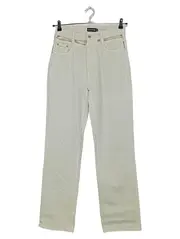 Vorschaubild 1 von Damen Jeans Straight Leg Beige Cut-Out Gr. 38 W29