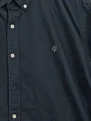 Vorschaubild 3 von Herren Freizeithemd Schwarz XXL Baumwolle Klassisch