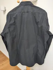 Vorschaubild 2 von Herren Freizeithemd Schwarz XXL Baumwolle Klassisch