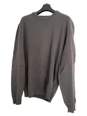 Vorschaubild 1 von Herren Pullover L Grau Casual Rippstrick