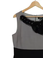 Vorschaubild 3 von Damen Etuikleid Business Elegant Schwarz Gr. 42