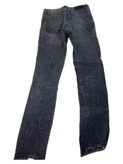 Vorschaubild 3 von Skinny Jeans Damen Gr. 34 Grau Destroyed Röhrenjeans High Waist