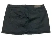 Vorschaubild 2 von Damen Jeansrock Minirock Nieten Schwarz Gr. 40 L