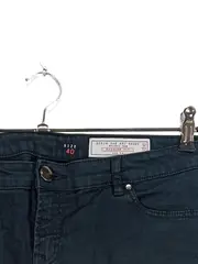 Vorschaubild 3 von Damen Jeansrock Minirock Nieten Schwarz Gr. 40 L