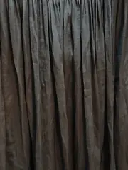 Vorschaubild 3 von Faltenrock Damen Midirock Gr. 40/L Grau Casual Uni Polyester