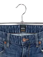 Vorschaubild 4 von Herren Jeans Straight Leg Baumwolle Blau W30 L32 Knopfverschluss