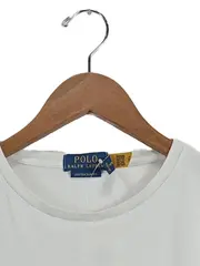 Vorschaubild 3 von Herren Poloshirt Langarm Weiß Gr. M Baumwolle