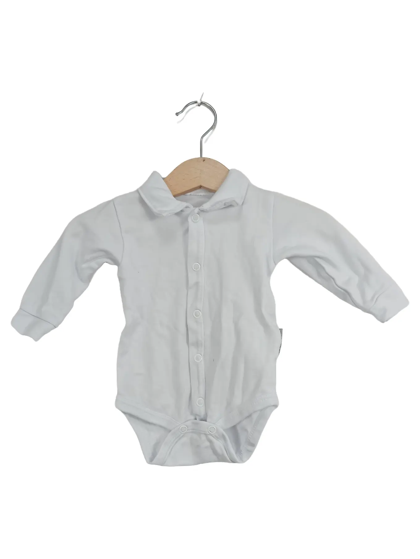 TUPTAM Baby Body Hemd Langarm Größe 62 Weiß Baumwolle