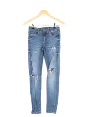 Vorschaubild 1 von Damen Destroyed Jeans W28/36/S Blau Casual Streetwear