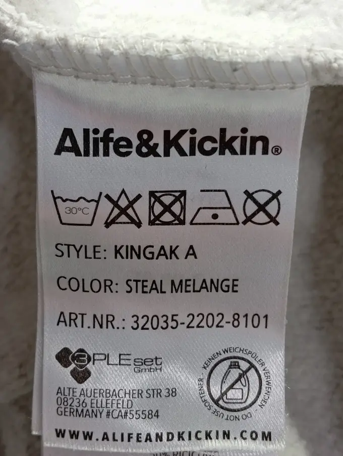 ALIFE & KICKIN Kapuzenpullover Bild 5